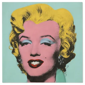 Andy WARHOL, Shot sage blue Marilyn, 1964